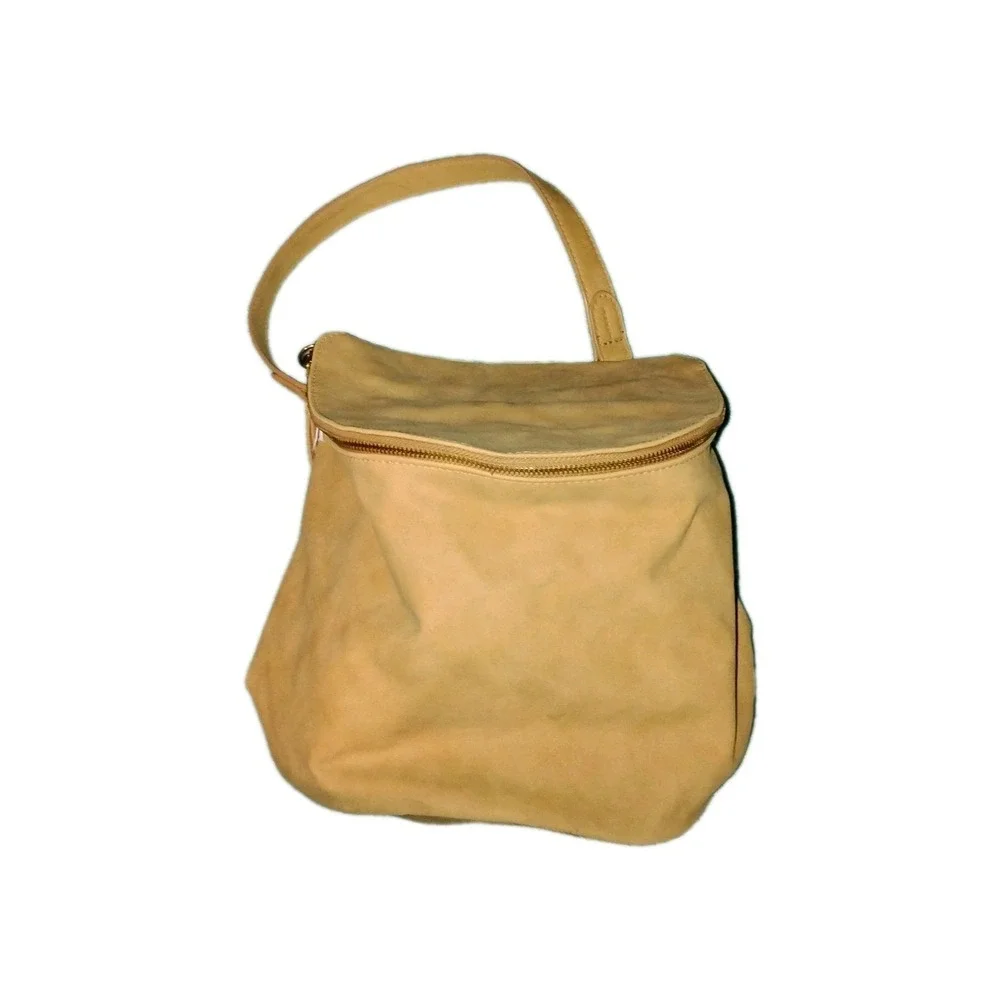 Universal Thread Goods Co. Handbag‎ Purse Womens Faux Leather Yellow Camel Brown